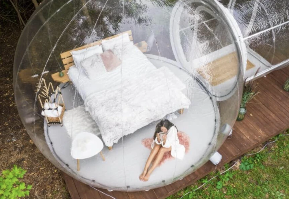 bubble tent camping