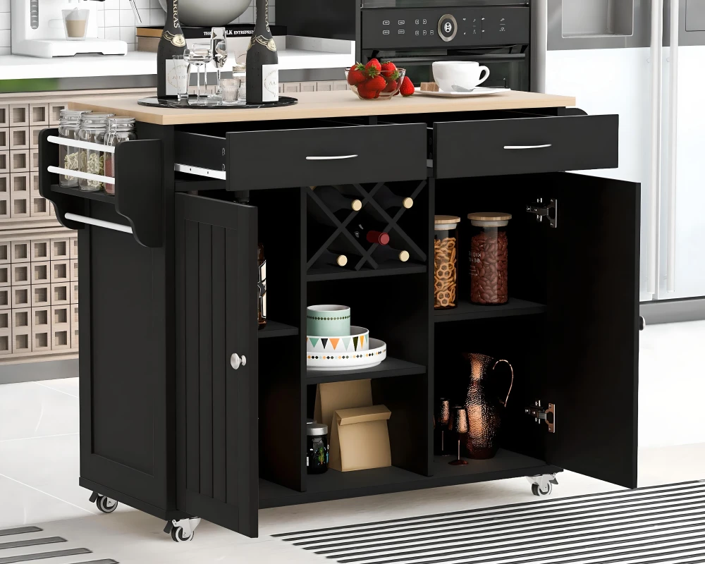 small kitchen cart island